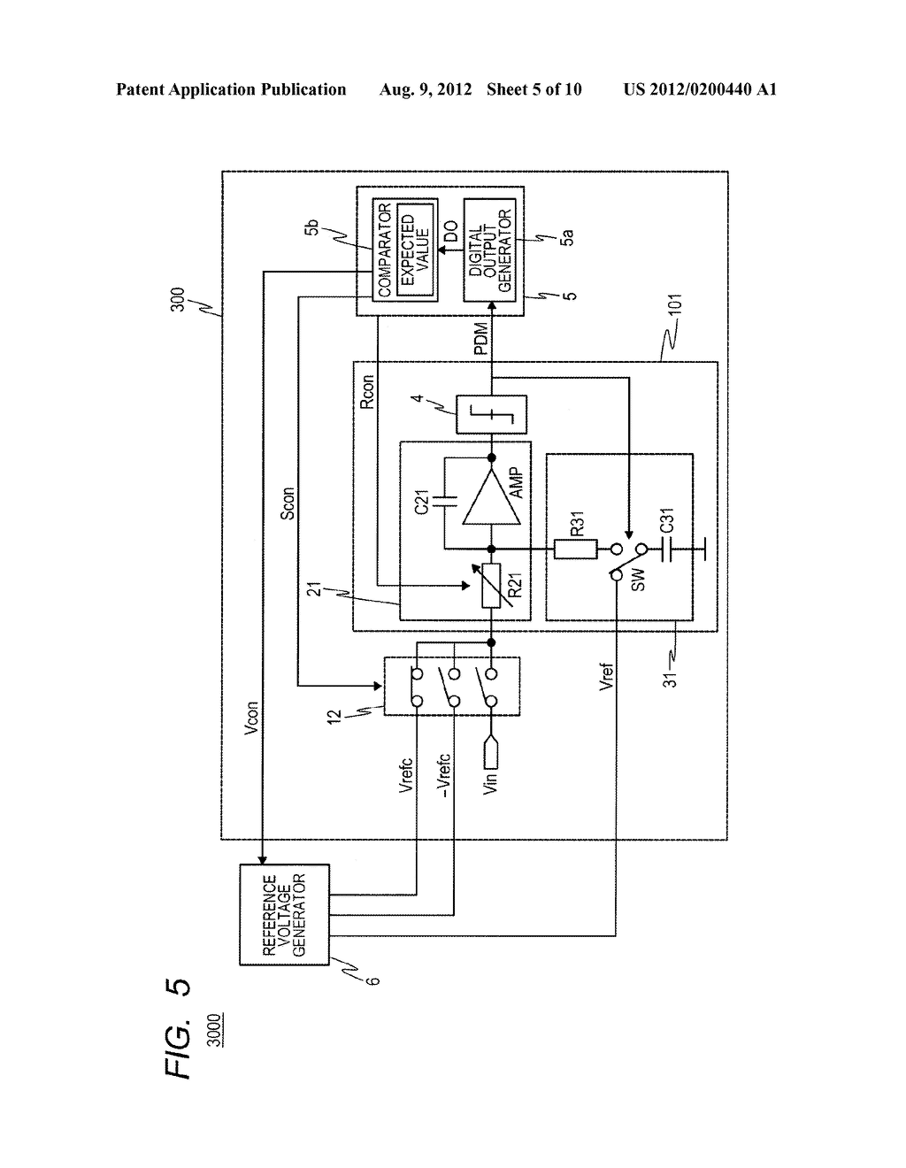 A/D CONVERTER AND SEMICONDUCTOR DEVICE - diagram, schematic, and image 06