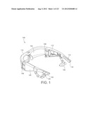 AR GLASSES WITH SENSOR AND USER ACTION BASED CONTROL OF EYEPIECE     APPLICATIONS WITH FEEDBACK diagram and image