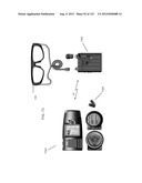 AR GLASSES WITH SENSOR AND USER ACTION BASED CONTROL OF EYEPIECE     APPLICATIONS WITH FEEDBACK diagram and image