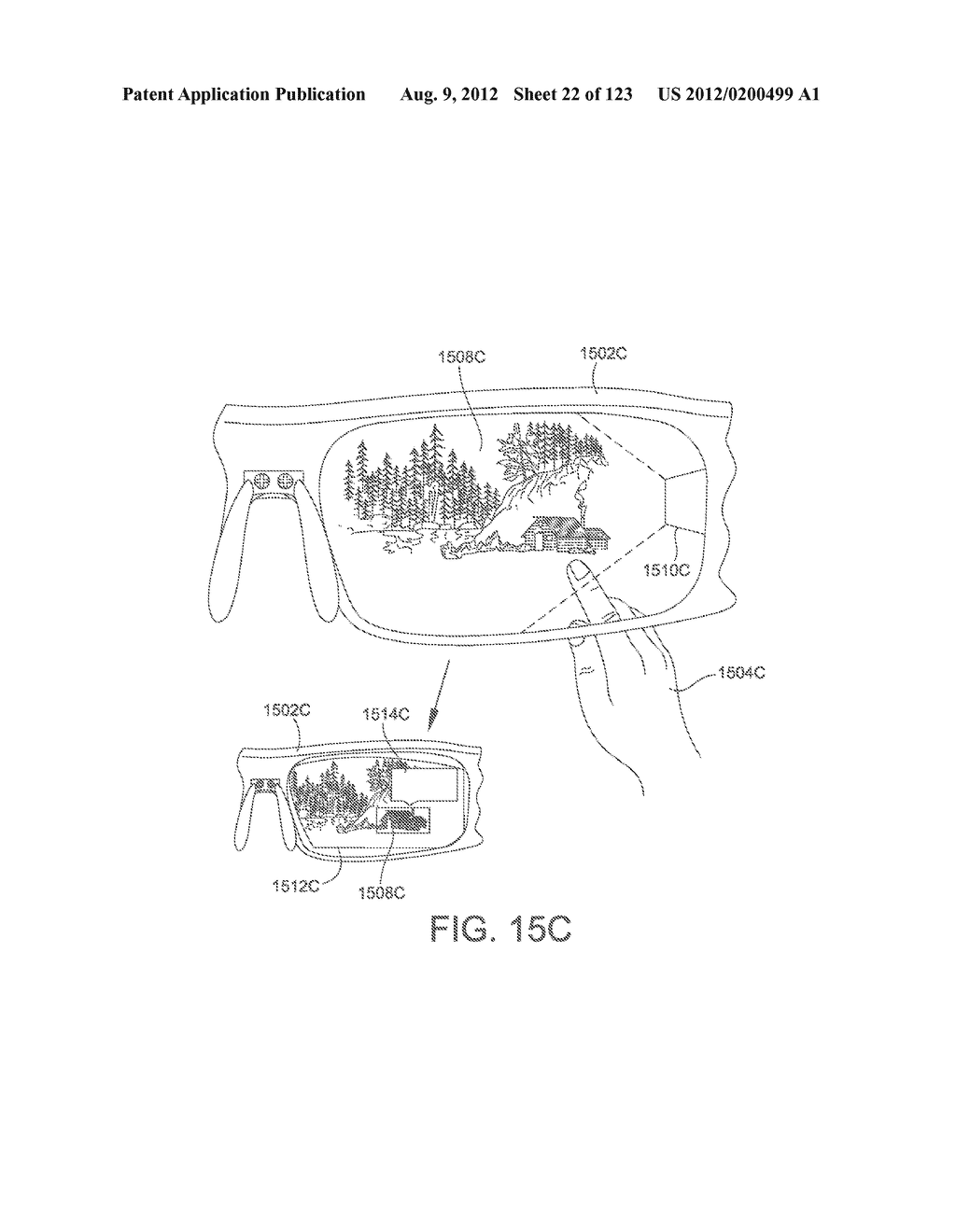 AR GLASSES WITH EVENT, SENSOR, AND USER ACTION BASED CONTROL OF     APPLICATIONS RESIDENT ON EXTERNAL DEVICES WITH FEEDBACK - diagram, schematic, and image 23