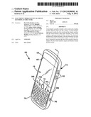 ELECTRONIC MOBILE DEVICE SEAMLESS KEY/DISPLAY STRUCTURE diagram and image