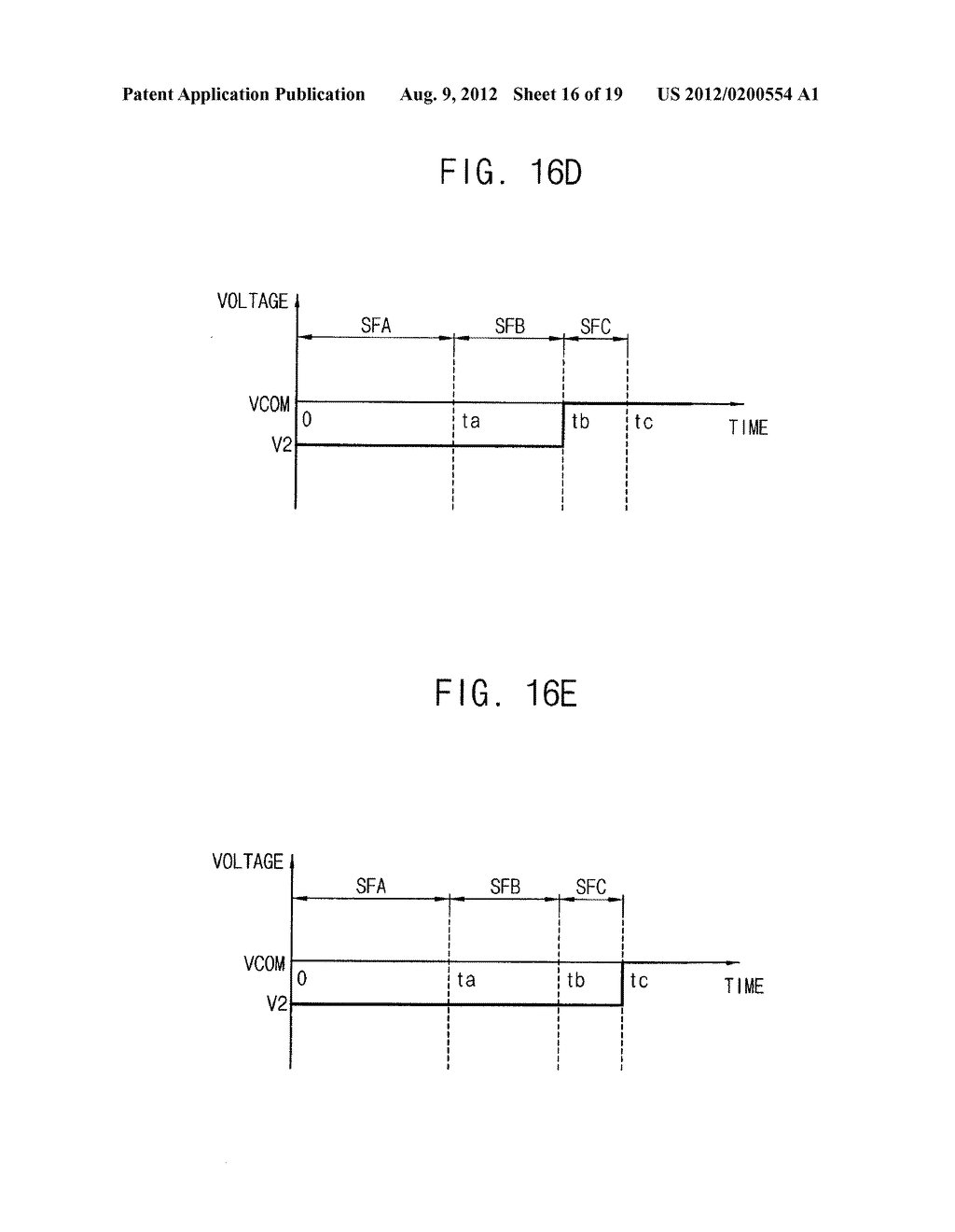 ELECTROPHORETIC DISPLAY DEVICE AND METHOD OF DRIVING AN ELECTROPHORETIC     DISPLAY DEVICE - diagram, schematic, and image 17