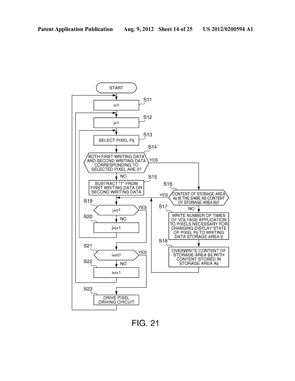 DISPLAY CONTROL METHOD, DISPLAY APPARATUS, AND ELECTRONIC APPARATUS - diagram, schematic, and image 15