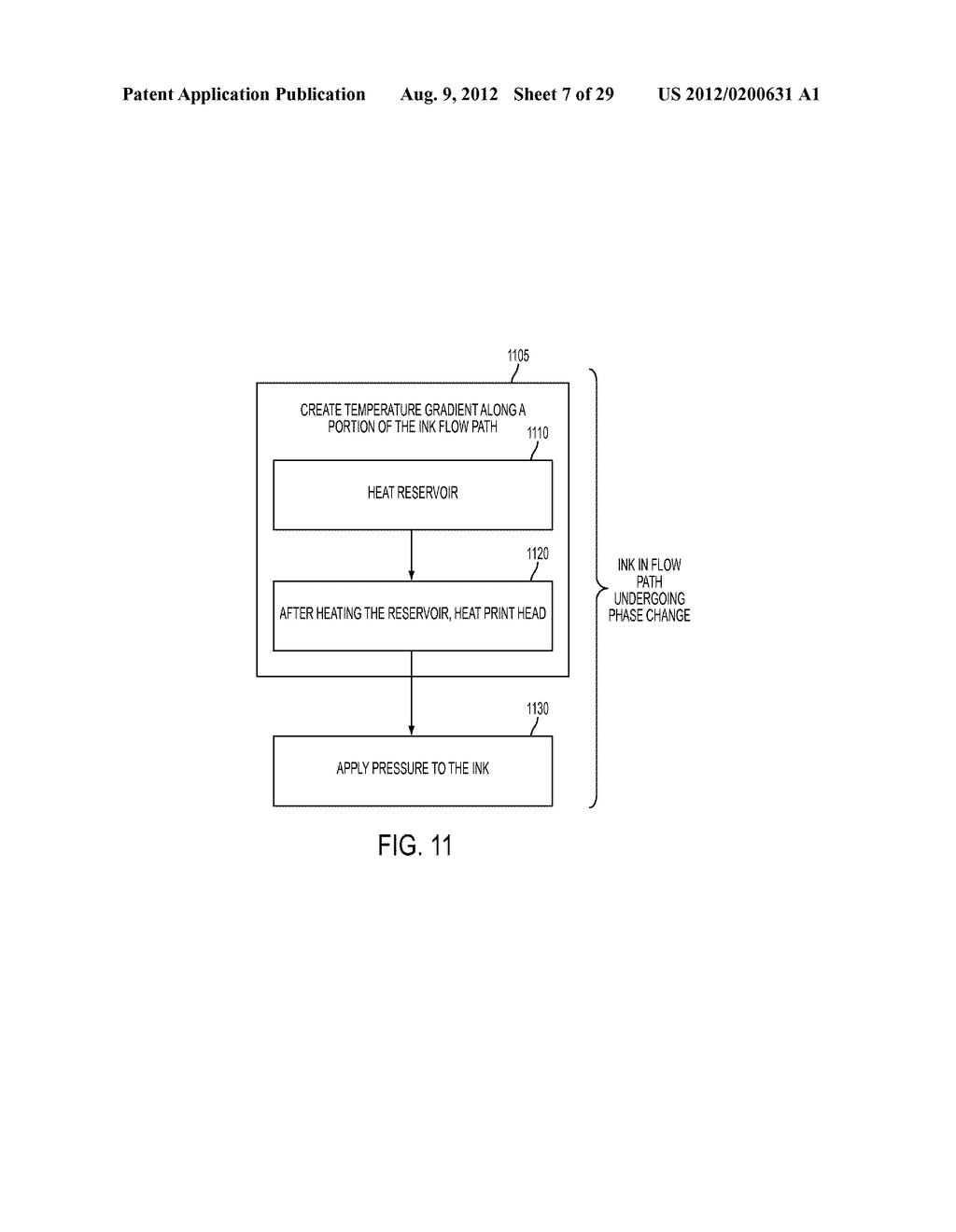 COOLING RATE AND THERMAL GRADIENT CONTROL TO REDUCE BUBBLES AND VOIDS IN     PHASE CHANGE INK - diagram, schematic, and image 08