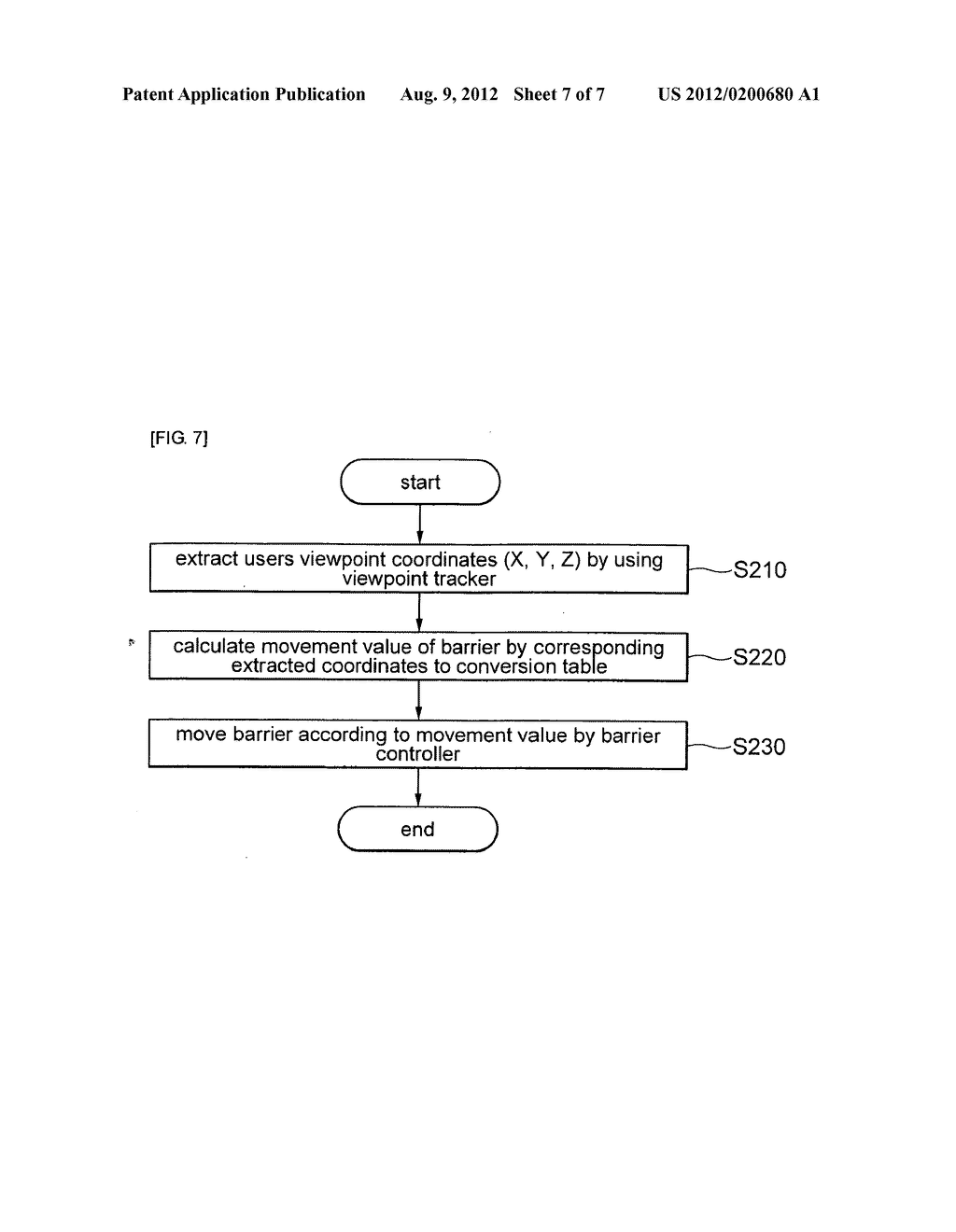 Display device and method for providing 3D image of the display device - diagram, schematic, and image 08