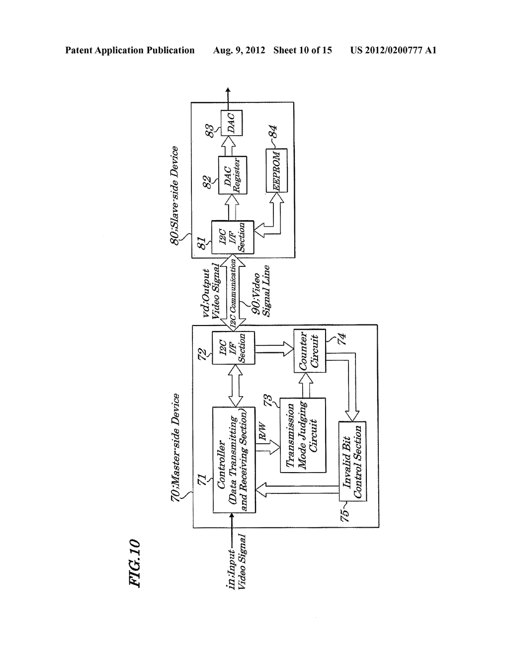 VIDEO SIGNAL PROCESSING CIRCUIT, VIDEO SIGNAL PROCESSING METHOD USED IN     SAME, AND IMAGE DISPLAY DEVICE USING SAME - diagram, schematic, and image 11