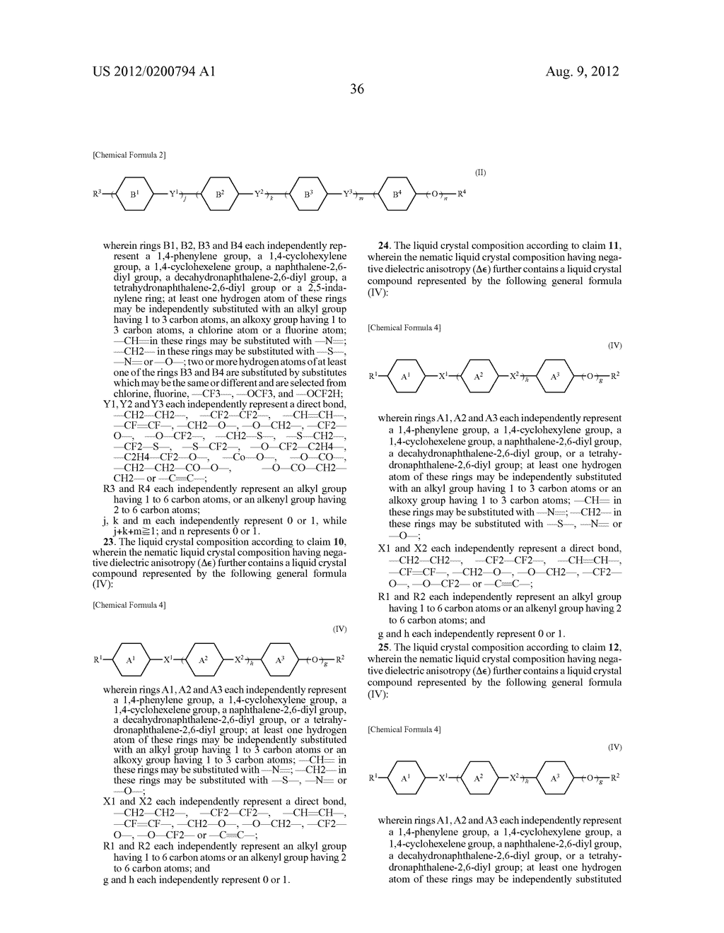 LIQUID CRYSTAL COMPOSITION COMPRISING POLYMERIZABLE COMPOUND, AND LIQUID     CRYSTAL DISPLAY ELEMENT USING SAID LIQUID CRYSTAL COMPOSITION - diagram, schematic, and image 37