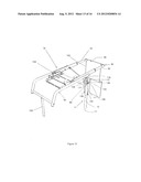 Projector arm assembly for whiteboard stand diagram and image