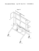 Projector arm assembly for whiteboard stand diagram and image