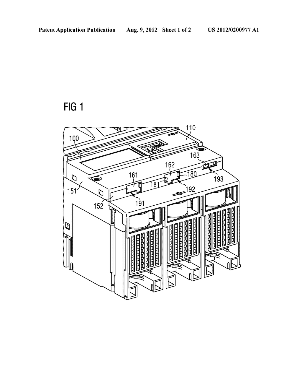 Electronic Trip Unit For An Electrical Switch - diagram, schematic, and image 02