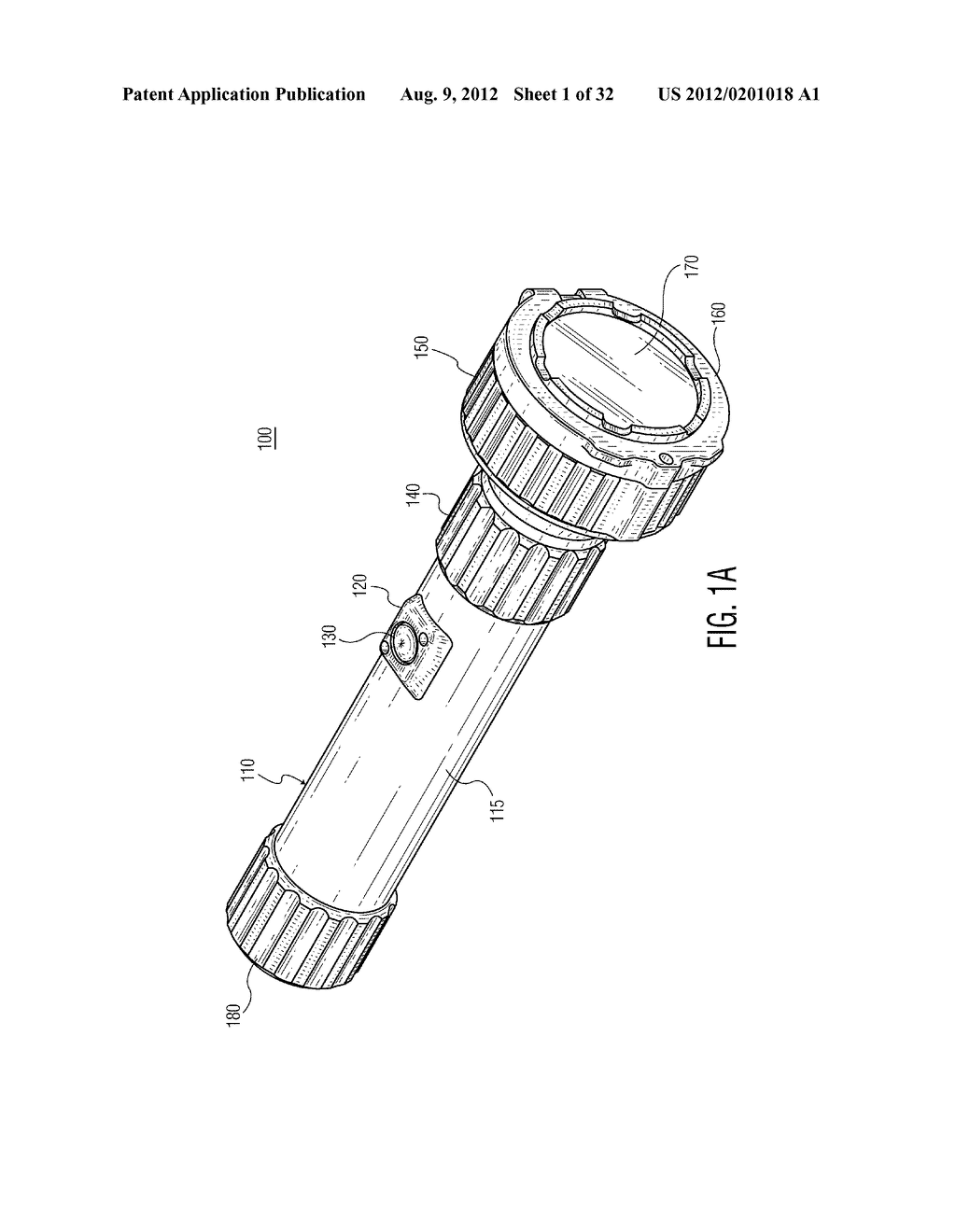 LONG-RANGE, HANDHELD SEARCHLIGHT - diagram, schematic, and image 02