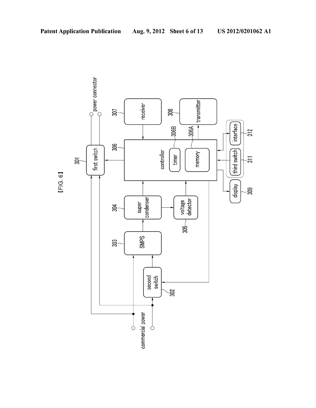 STANDBY POWER CUT-OFF DEVICE AND CONTROL METHOD THEREOF AND POWER SUPPLY - diagram, schematic, and image 07