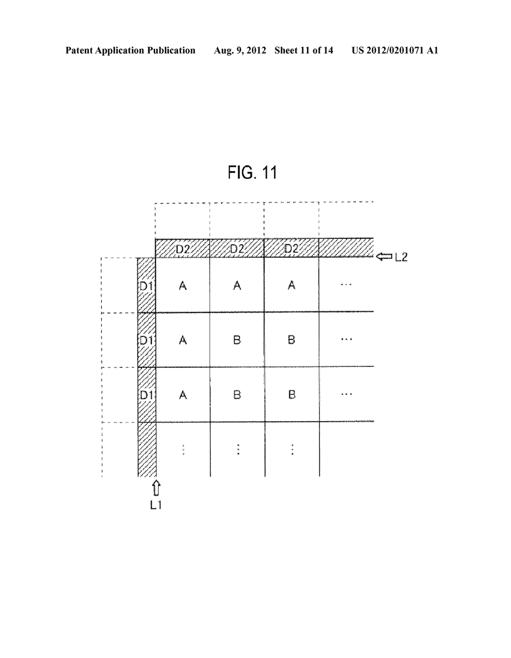 SEMICONDUCTOR MEMORY DEVICE - diagram, schematic, and image 12