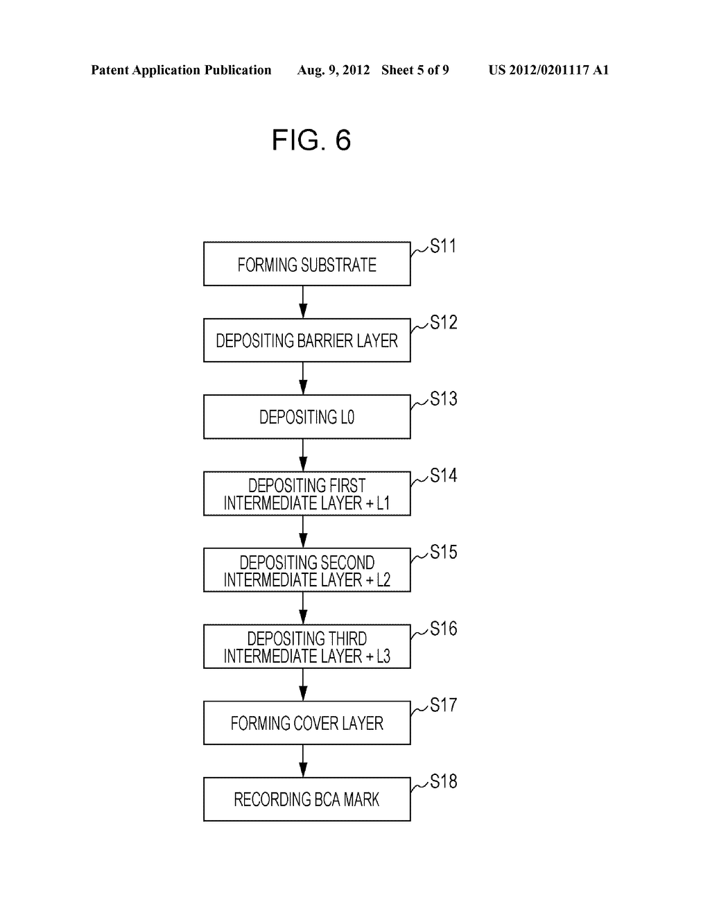 MANUFACTURING METHOD OF OPTICAL INFORMATION RECORDING MEDIUM AND OPTICAL     INFORMATION RECORDING MEDIUM - diagram, schematic, and image 06