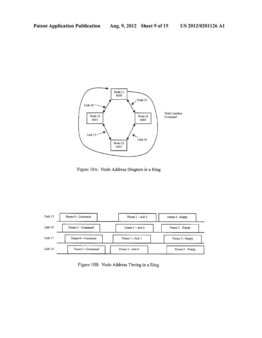 Fault Tolerant Network Utilizing Bi-Directional Point-to-Point     Communications Links Between Nodes - diagram, schematic, and image 10