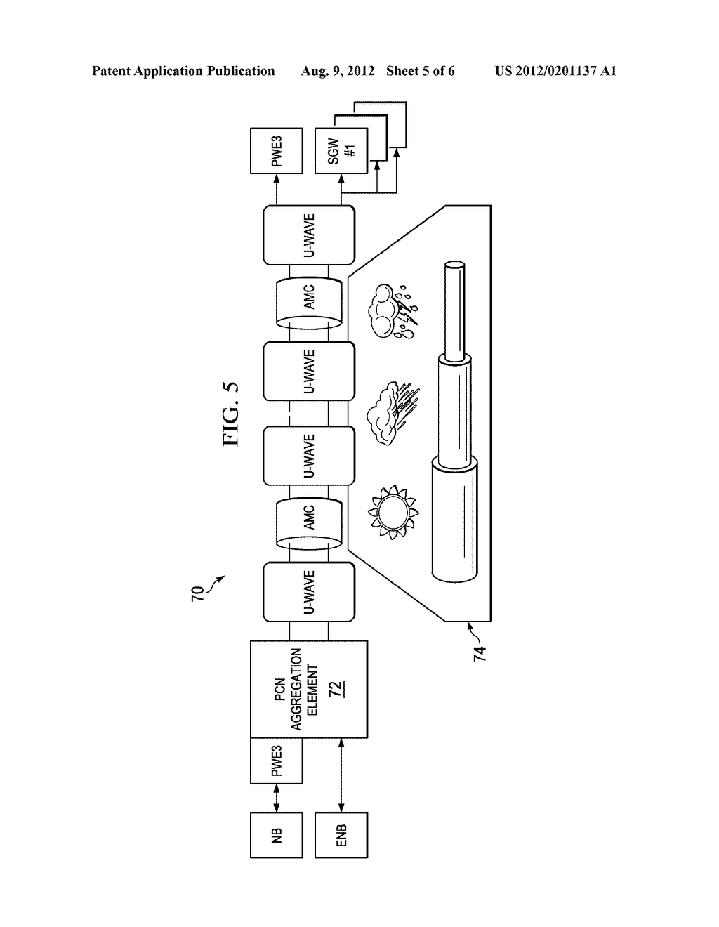 SYSTEM AND METHOD FOR MANAGING CONGESTION IN A NETWORK ENVIRONMENT - diagram, schematic, and image 06