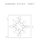 Asymmetric ring topology for reduced latency in on-chip ring networks diagram and image