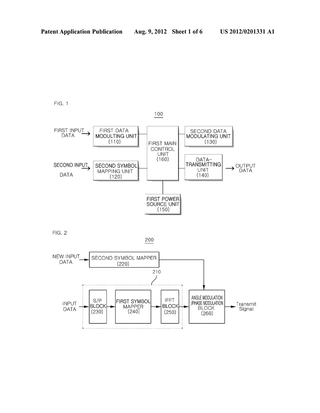 DATA TRANSMISSION APPARATUS AND METHOD, AND DATA RECONSTITUTION APPARATUS     AND METHOD - diagram, schematic, and image 02