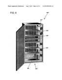 FIBER DISTRIBUTION HUB WITH MODULAR TERMINATION BLOCKS diagram and image