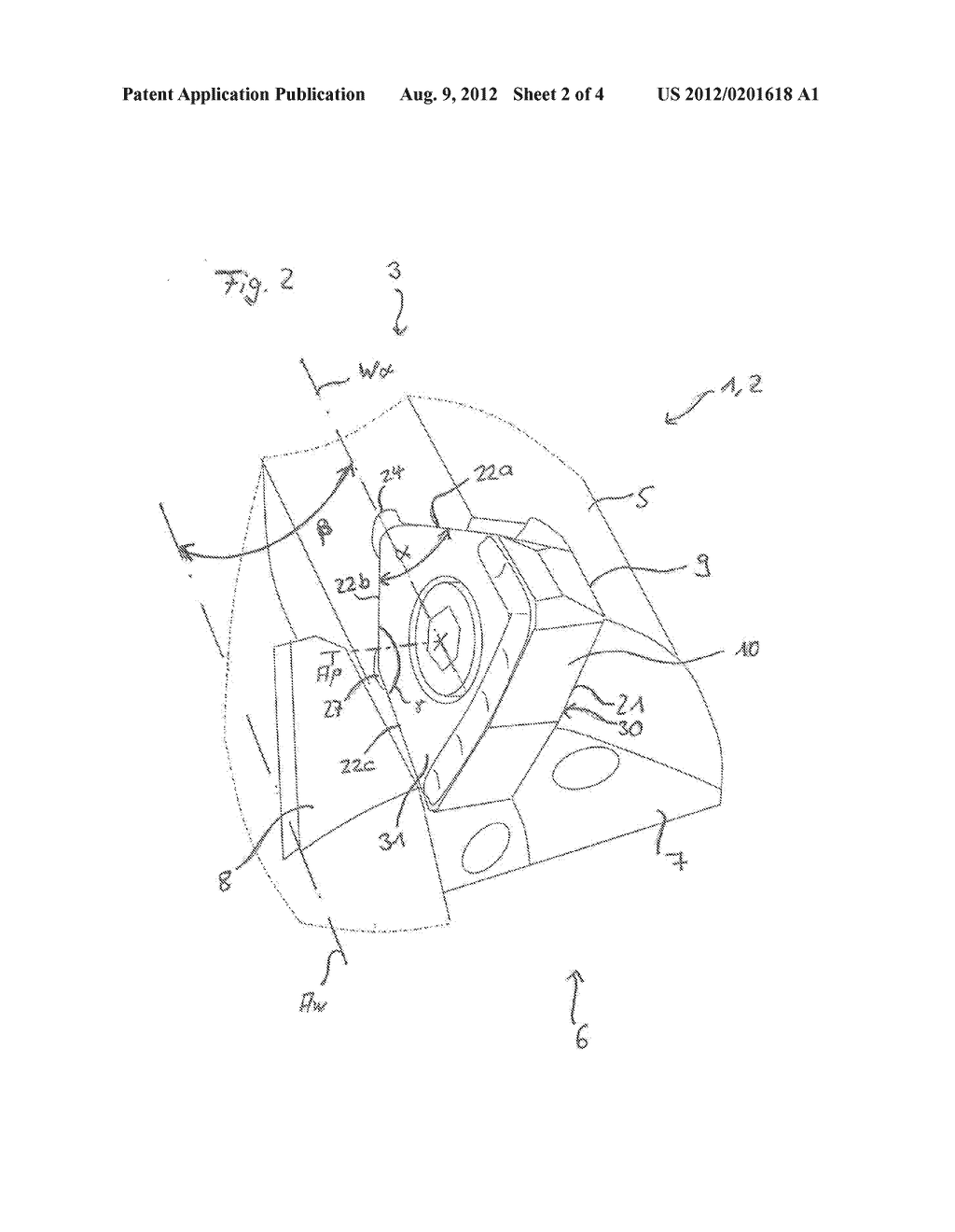 CUTTING INSERT AND ASSOCIATED DRILLING TOOL - diagram, schematic, and image 03