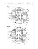 FASTENING DEVICE FOR FURNITURE FITTINGS diagram and image