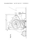 TRANSPORTATION DEVICE FOR A WIND TURBINE COMPONENT AND METHOD OF USING     SAME diagram and image