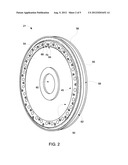 CROSS-OVER PURGE FLOW SYSTEM FOR A TURBOMACHINE WHEEL MEMBER diagram and image