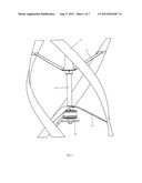 VERTICAL AXIS WIND TURBINE BLADE AND ITS WIND ROTOR diagram and image