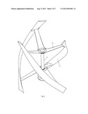 VERTICAL AXIS WIND TURBINE BLADE AND ITS WIND ROTOR diagram and image