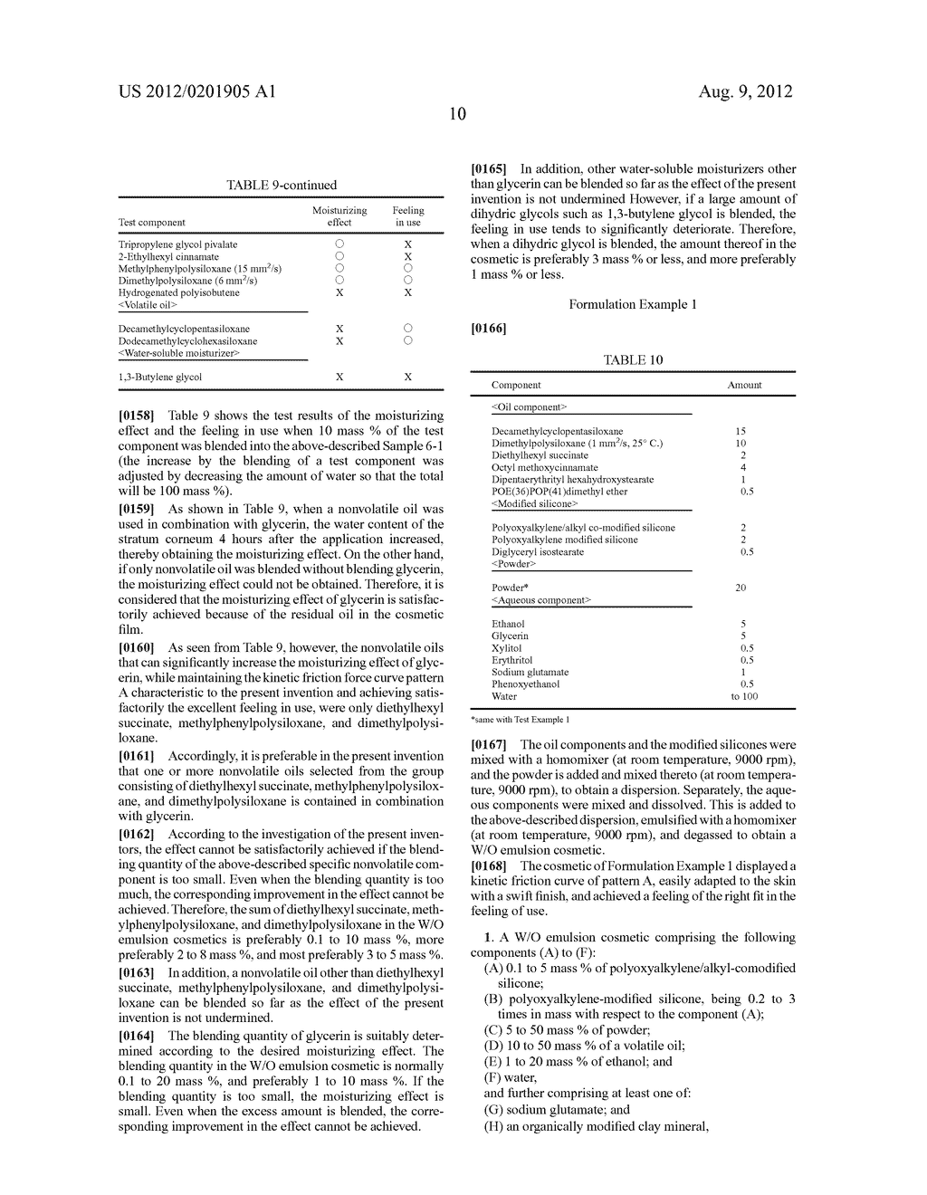 W/O Emulsion Cosmetics - diagram, schematic, and image 13