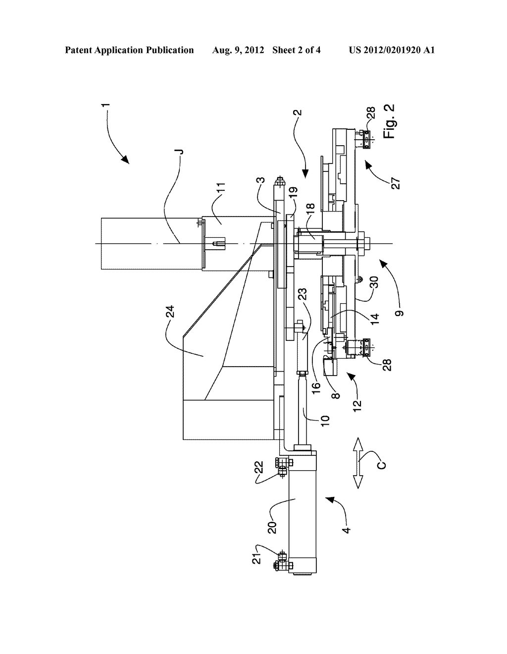 APPARATUS FOR TRANSFERRING OBJECTS - diagram, schematic, and image 03