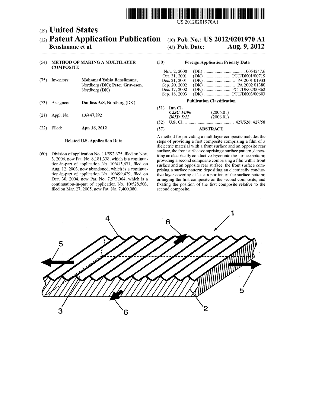 METHOD OF MAKING A MULTILAYER COMPOSITE - diagram, schematic, and image 01