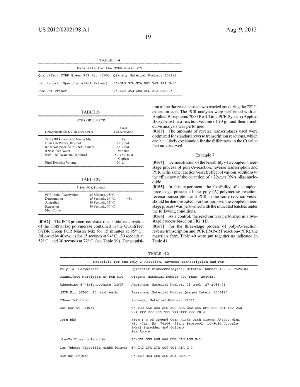 PROCESS FOR THE SYNTHESIS OF A CDNA IN A SAMPLE IN AN ENZYMATIC REACTION - diagram, schematic, and image 41