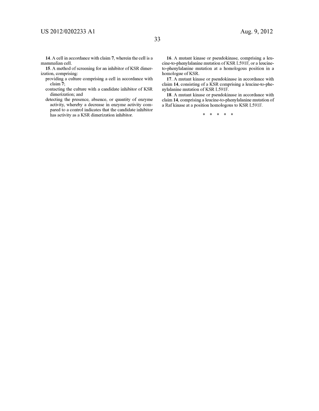 Methods and uses of KSR kinase, and mutations thereof - diagram, schematic, and image 38