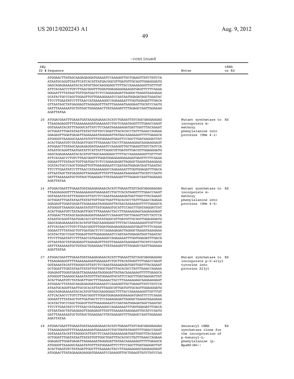  IN Vivo Incorporation of Unnatural Amino Acids - diagram, schematic, and image 92