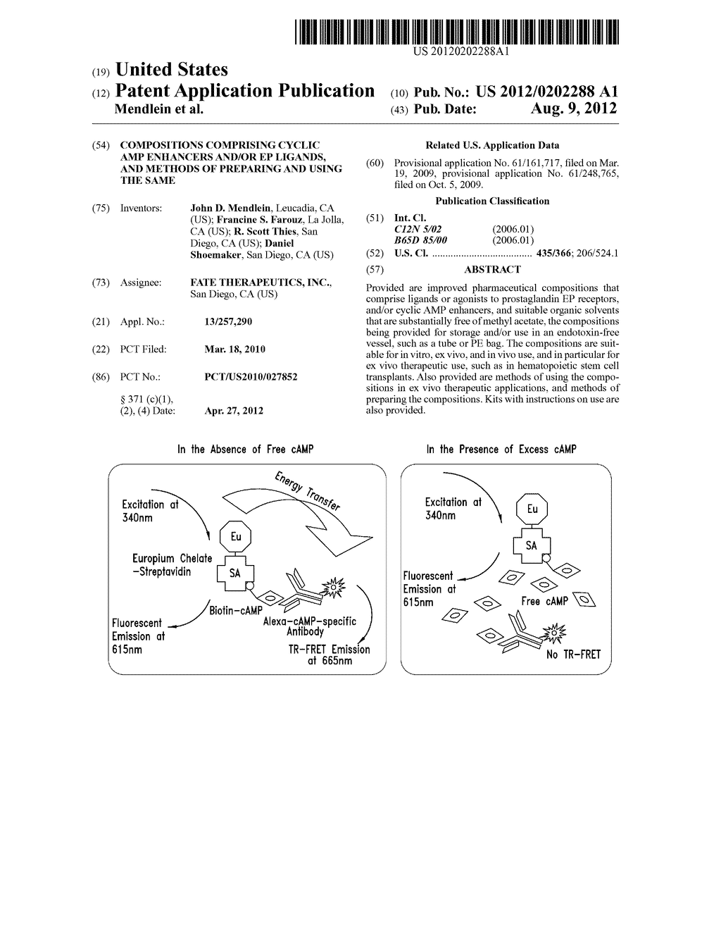 COMPOSITIONS COMPRISING CYCLIC AMP ENHANCERS AND/OR EP LIGANDS, AND     METHODS OF PREPARING AND USING THE SAME - diagram, schematic, and image 01