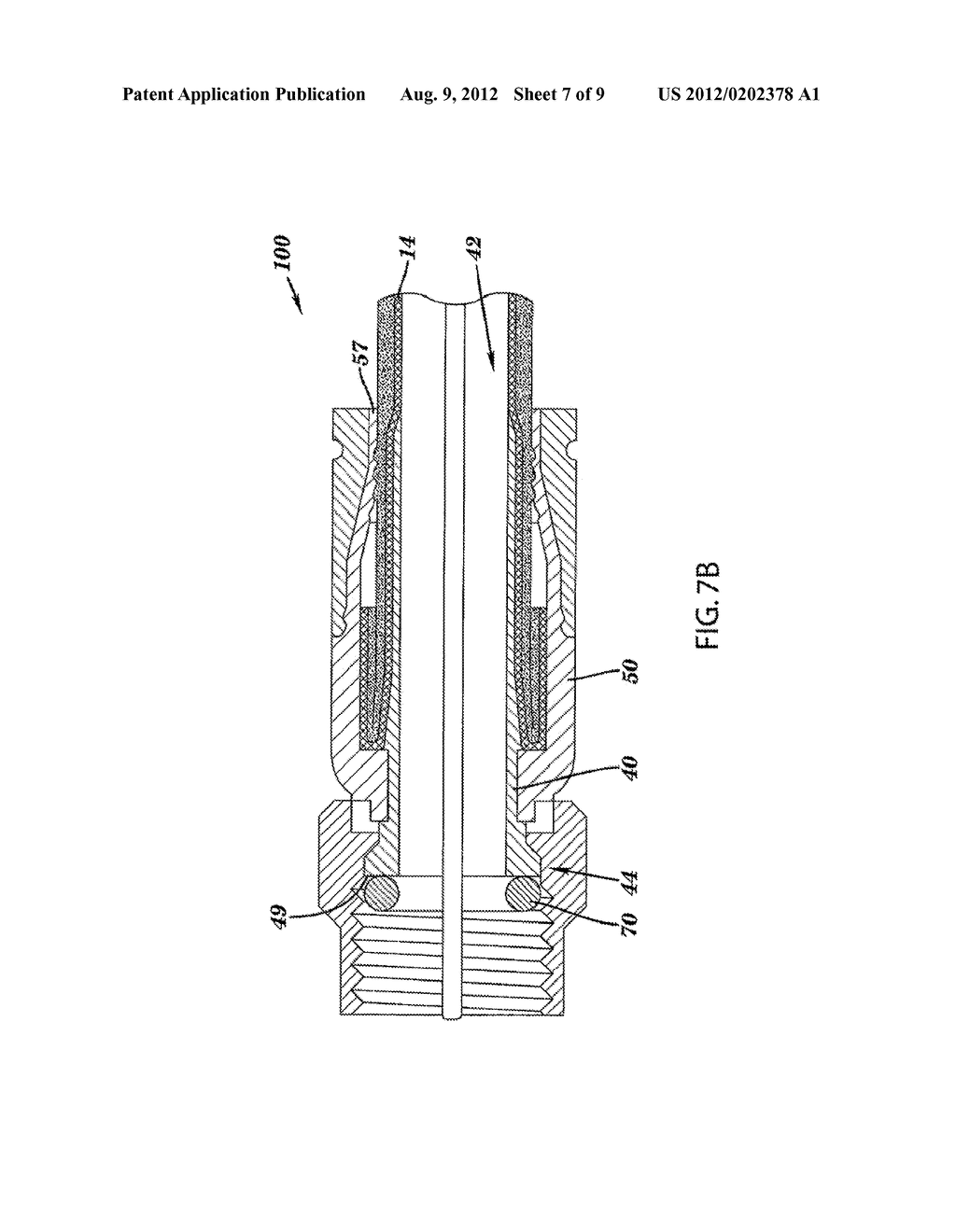 CONNECTOR HAVING A CONDUCTIVELY COATED MEMBER AND METHOD OF USE THEREOF - diagram, schematic, and image 08