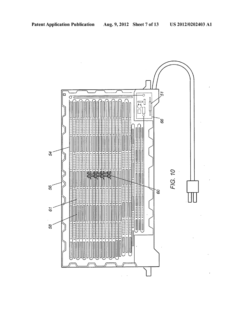 Beehive frame and comb foundation for controlling varroa mites - diagram, schematic, and image 08