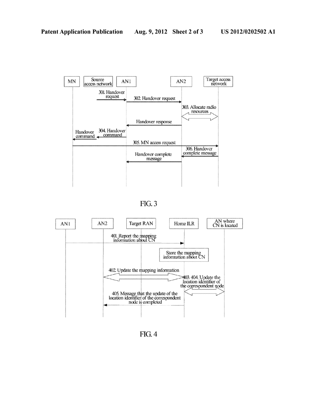 METHOD FOR INFORMATION NOTIFICATION AND METHOD AND ACCESS NODE FOR     FORWARDING DATA MESSAGE DURING HANDOVER PROCEDURE - diagram, schematic, and image 03