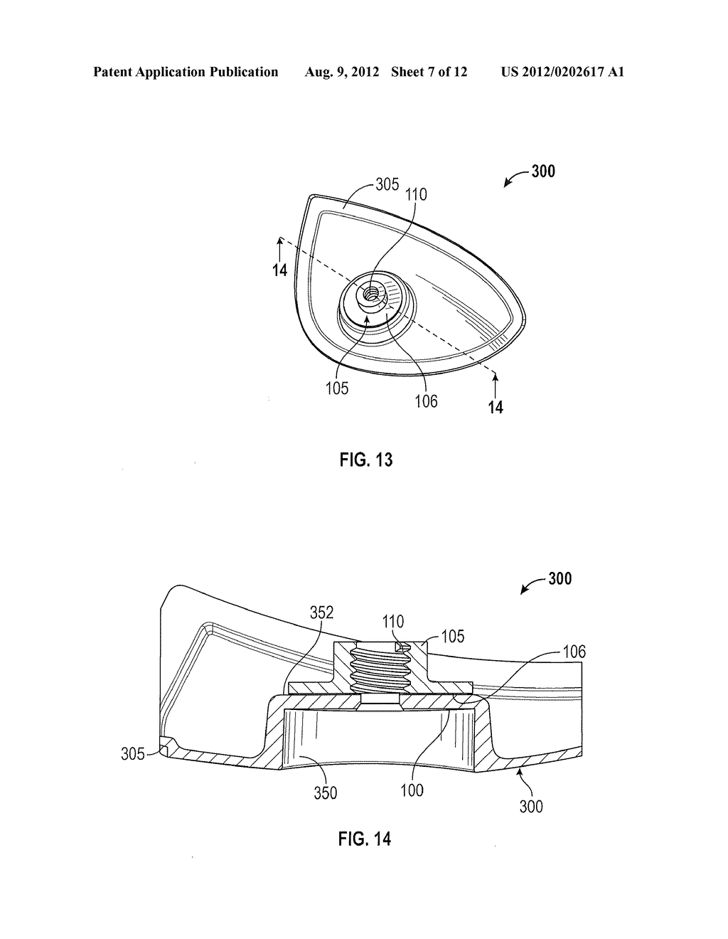 GOLF CLUB HEAD WITH COMPOSITE WEIGHT PORT - diagram, schematic, and image 08