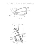 IRON-TYPE GOLF CLUB diagram and image