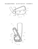 IRON-TYPE GOLF CLUB diagram and image