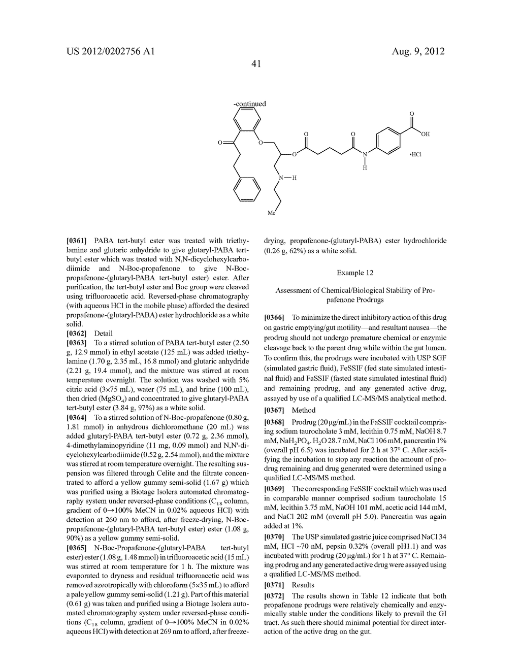 USE OF PRODRUGS TO AVOID GI MEDIATED ADVERSE EVENTS - diagram, schematic, and image 44