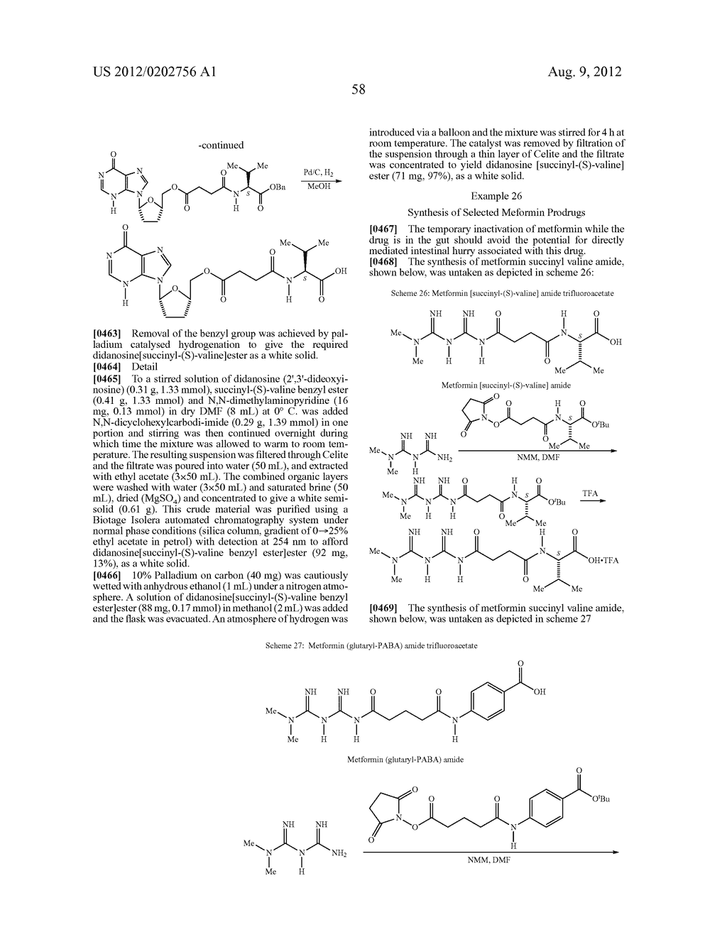 USE OF PRODRUGS TO AVOID GI MEDIATED ADVERSE EVENTS - diagram, schematic, and image 61