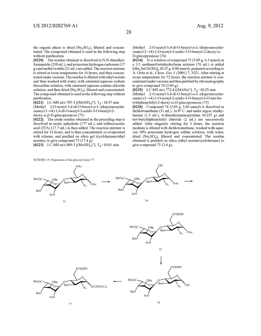 FGF RECEPTOR-ACTIVATING N-SULFATE OLIGOSACCHARIDES, PREPARATION THEREOF,     AND THERAPEUTIC USE THEREOF - diagram, schematic, and image 29