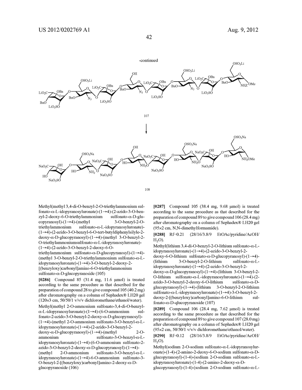 FGF RECEPTOR-ACTIVATING N-SULFATE OLIGOSACCHARIDES, PREPARATION THEREOF,     AND THERAPEUTIC USE THEREOF - diagram, schematic, and image 43