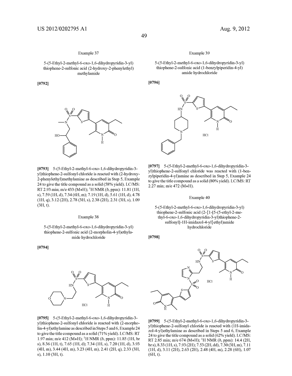 SUBSTITUTED PYRIDONES AS INHIBITORS OF POLY(ADP-RIBOSE) POLYMERASE (PARP) - diagram, schematic, and image 50