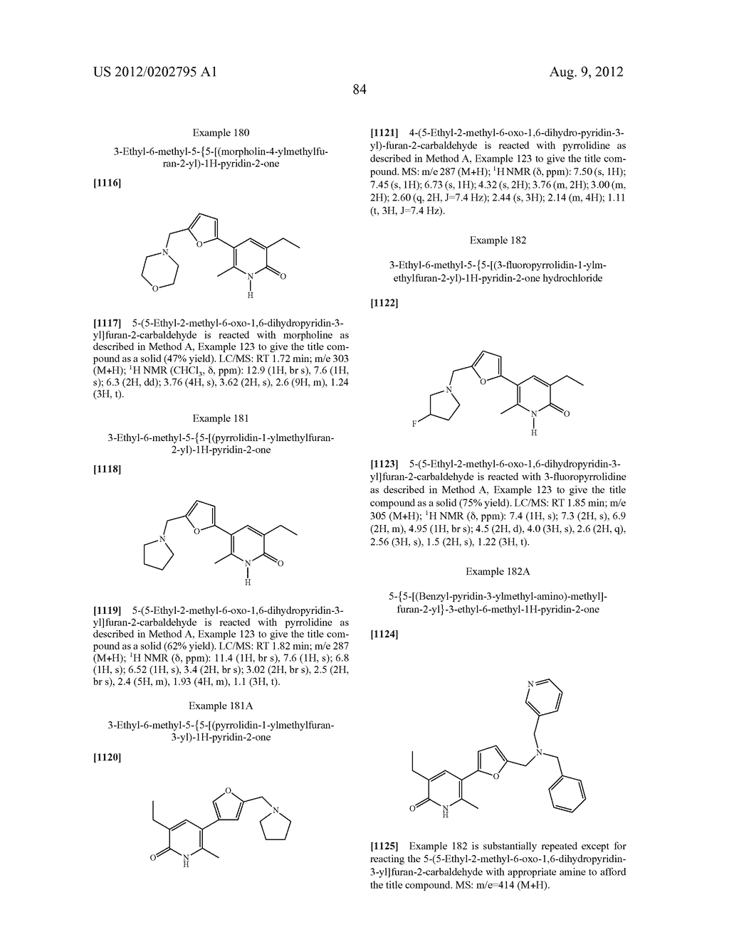 SUBSTITUTED PYRIDONES AS INHIBITORS OF POLY(ADP-RIBOSE) POLYMERASE (PARP) - diagram, schematic, and image 85