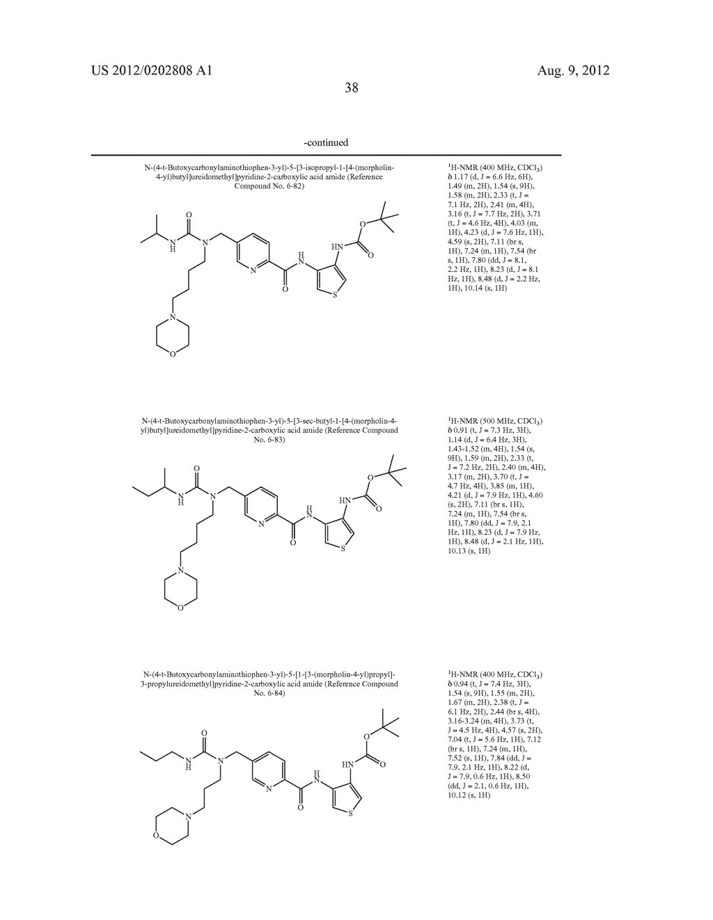 NOVEL THIOPHENEDIAMINE DERIVATIVE HAVING UREA STRUCTURE - diagram, schematic, and image 39