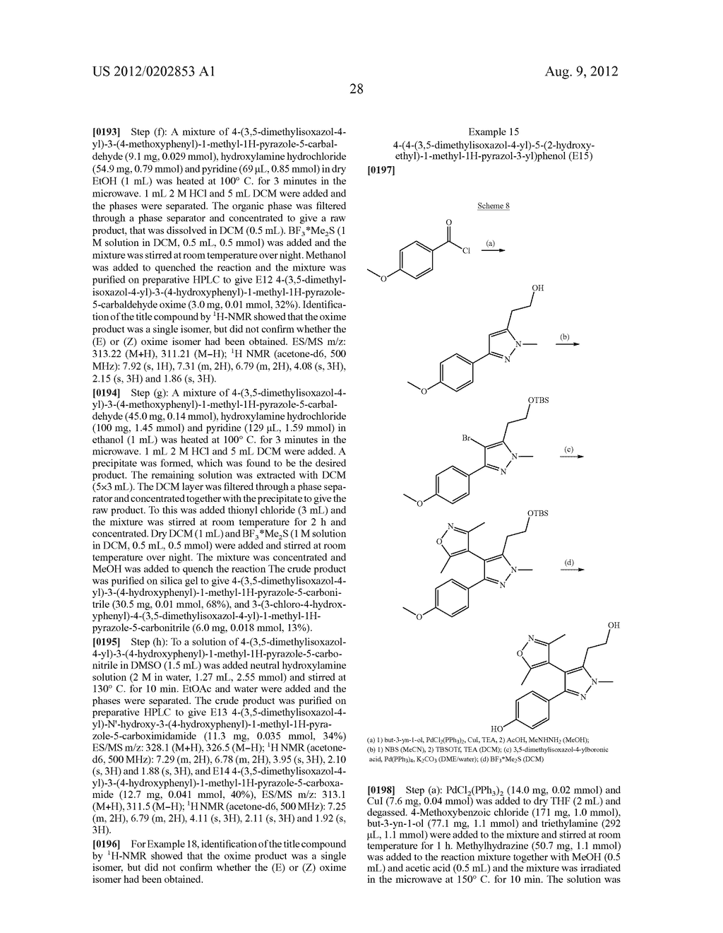 SUBSTITUTED PYRAZOLES AS ESTROGEN RECEPTOR LIGANDS - diagram, schematic, and image 29